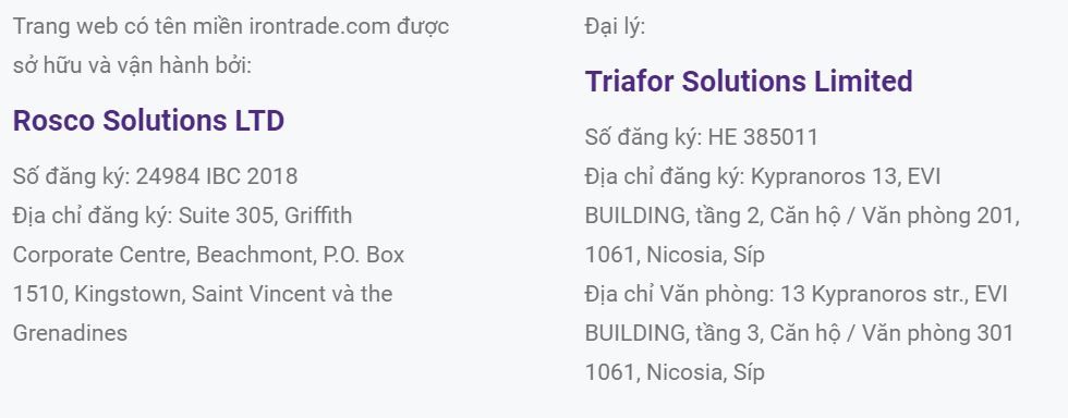 irontrade viet nam 