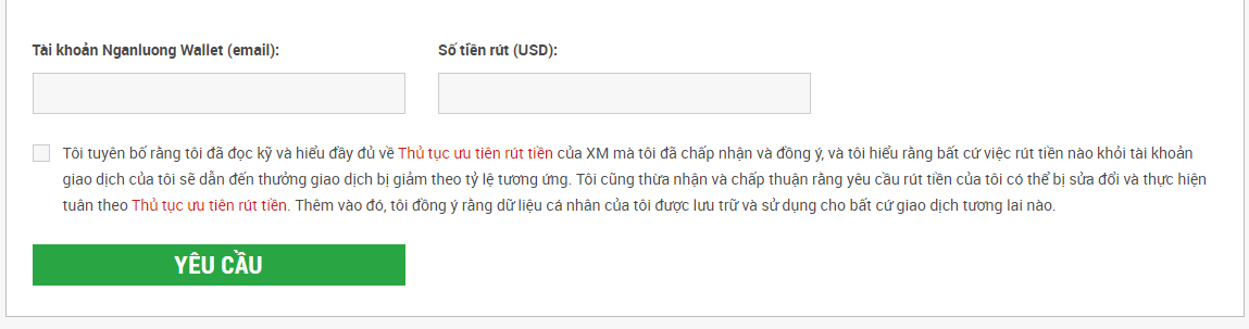 Hướng dẫn nạp rút tiền tại sàn XM đầy đủ nhất