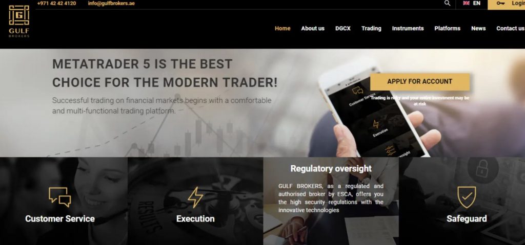 Tổng quan về Gulf Brokers
