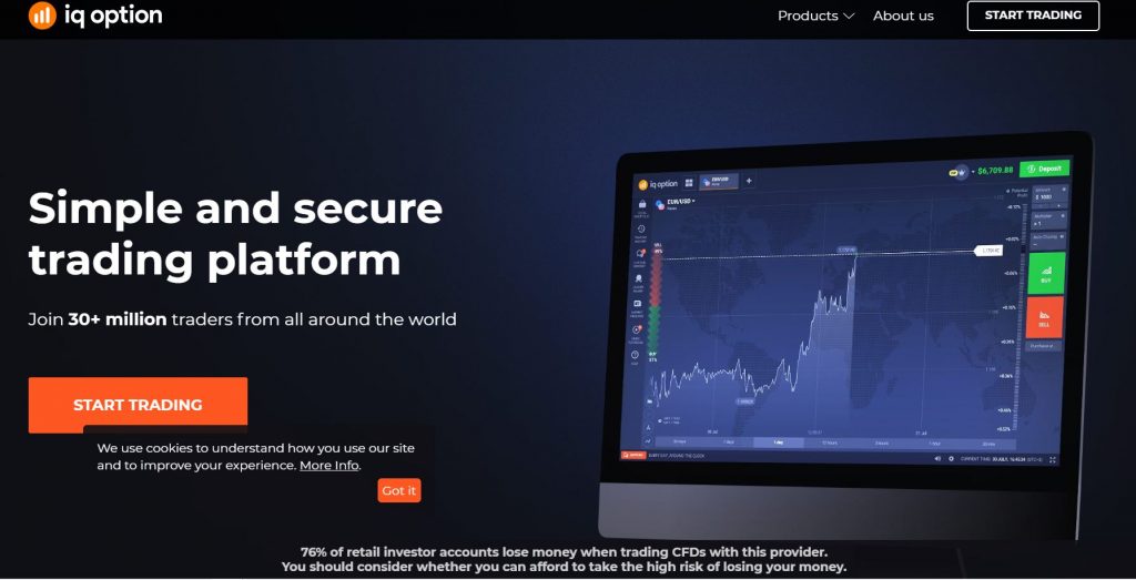 Hướng dẫn mở tài khoản tại iQ Option để giao dịch BO
