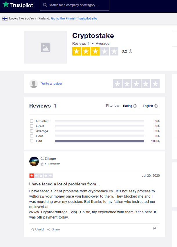 Cryptostake la gi 
