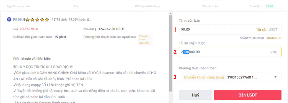 Hướng dẫn rút tiền VND từ ví Binance đơn giản