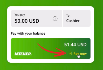 Cách nạp tiền eToro bằng Neteller 