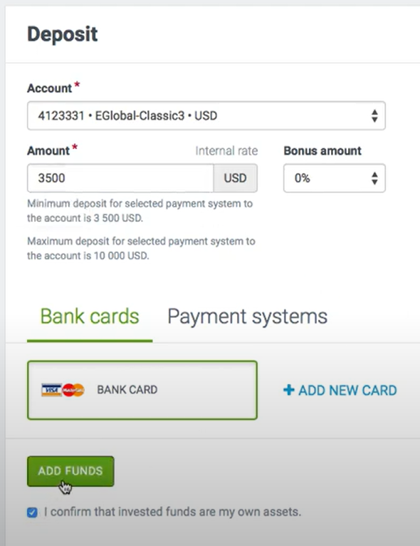 Nạp tiền bằng thẻ ATM 