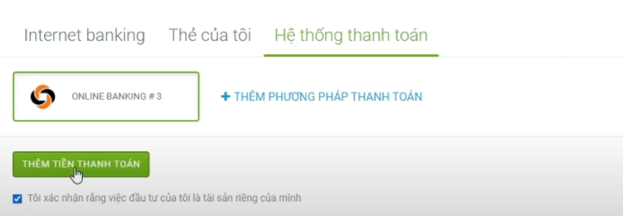 Chọn thanh toán bằng Ngân Lượng