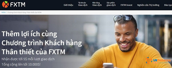 Chương trình bonus hoàn trả lên đến 5$ trên mỗi lot giao dịch