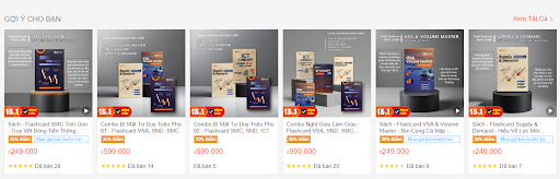 Một số sản phẩm trên Shopee của VnRebates