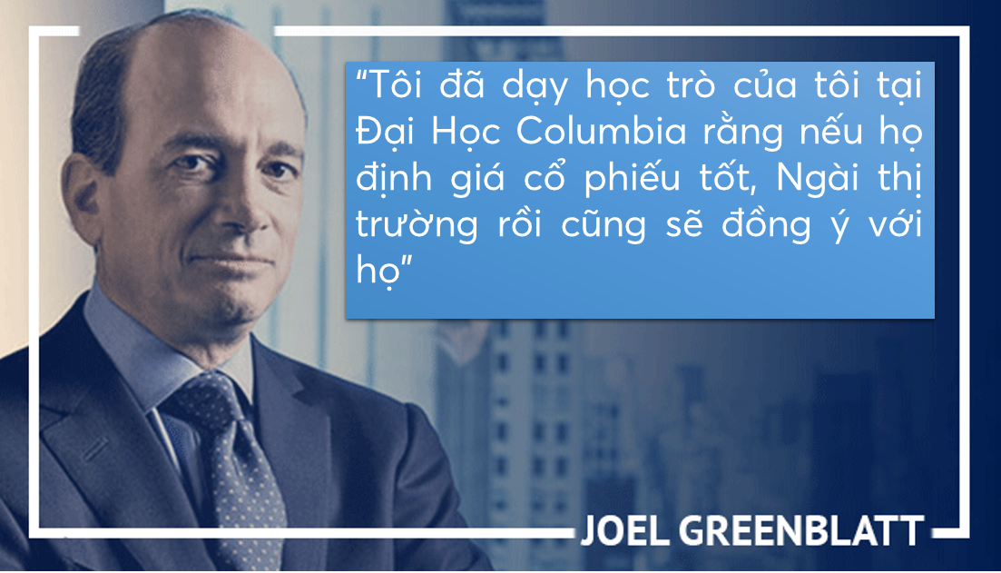 Joel Greenblatt: Kiên trì rồi điều gì cũng đạt được