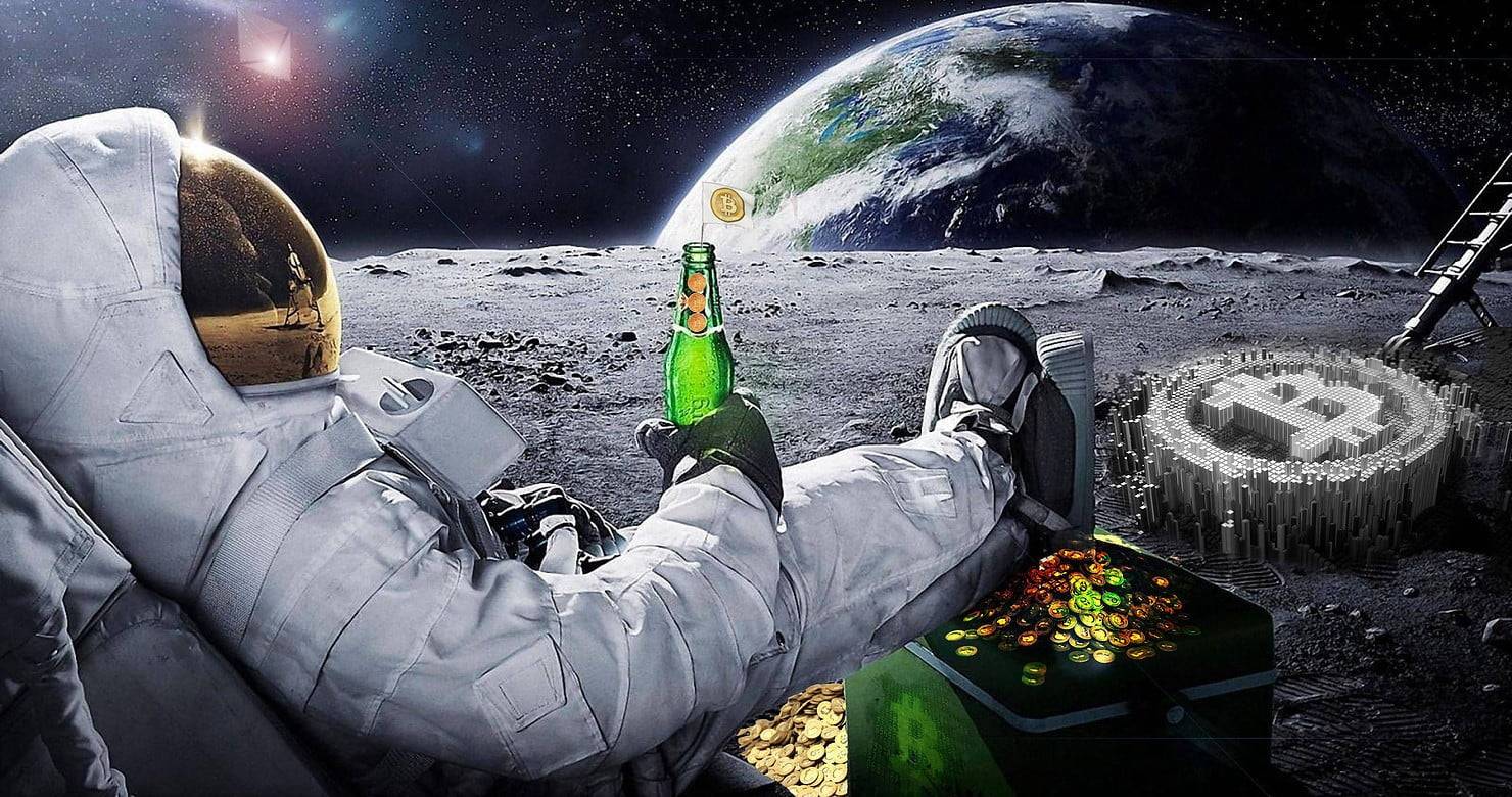 Sàn BitMEX gửi Bitcoin lên Mặt Trăng.
