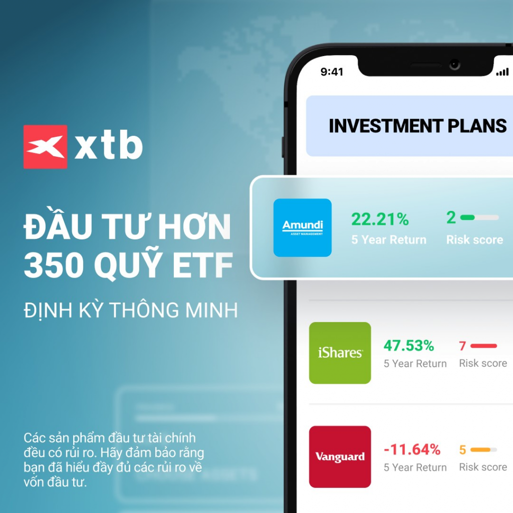 XTB công bố sản phẩm mới