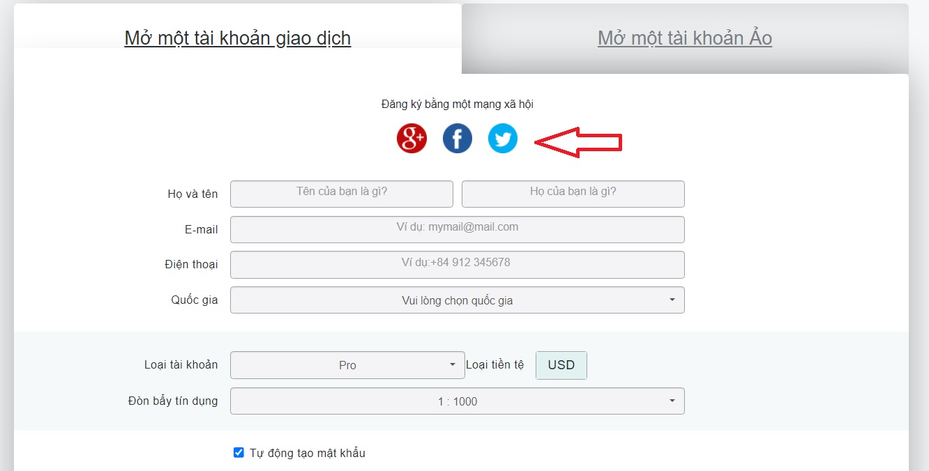 mở tài khoản nordfx