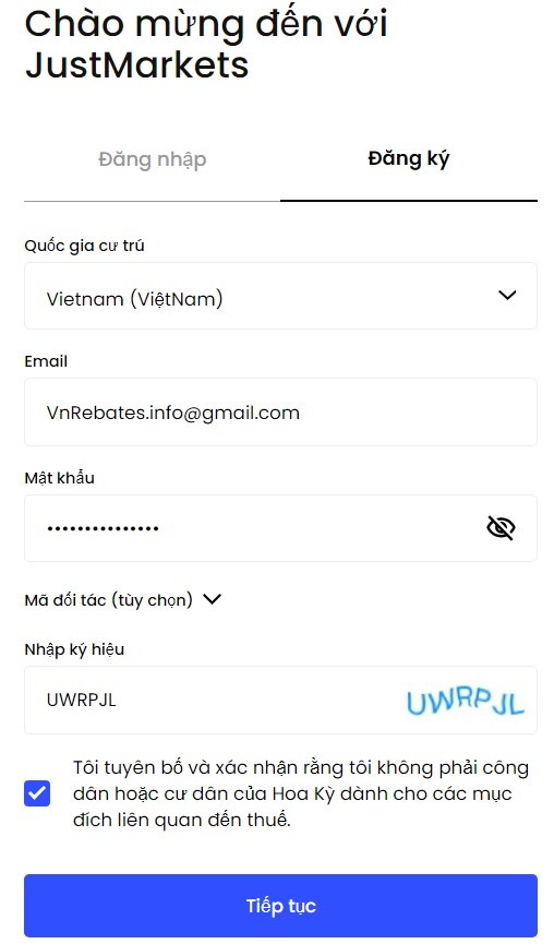 MỞ TÀI KHOẢN justmarkets